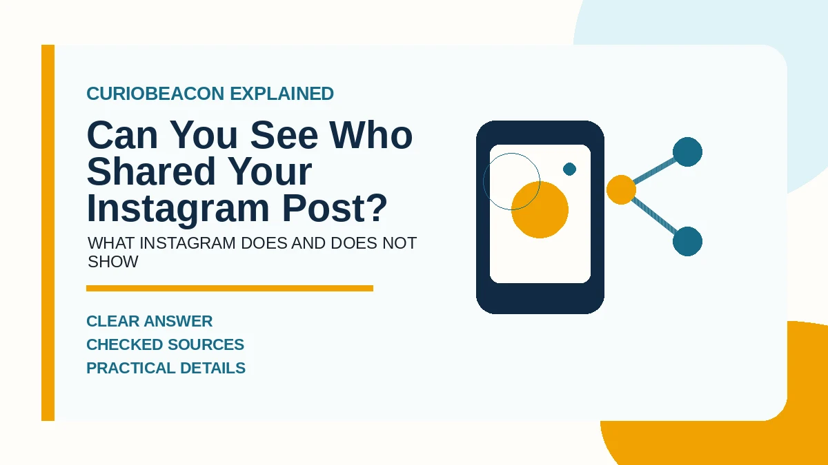 Editorial illustration of an Instagram post on a phone connected to share nodes.