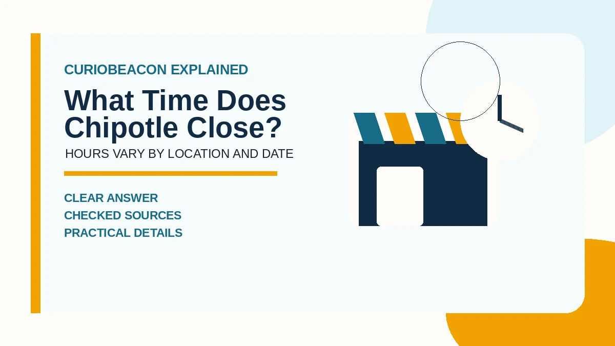 Editorial illustration of a storefront beside a clock representing location-specific closing hours.