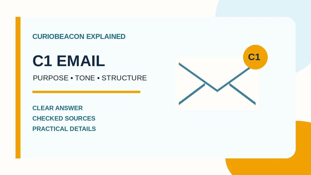 Email draft organized around the reader, purpose, required content, and tone